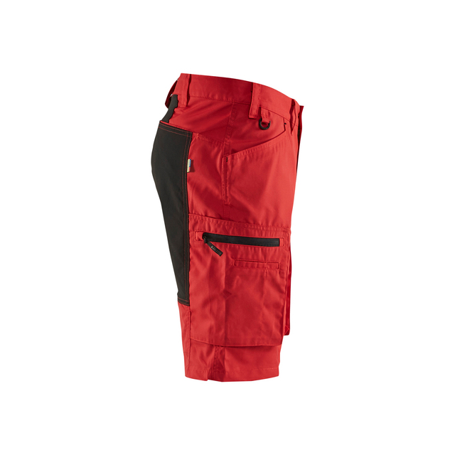 SERVICESHORTS 1449 1845 STRETCH RÖD/SVART C50
