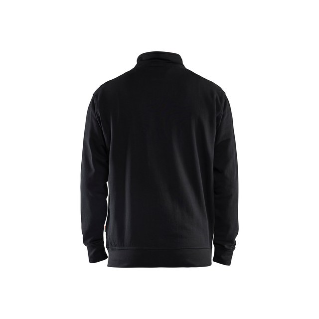 TRÖJA 3353 1158 VARSEL MED KRAGE SVART/GUL 4XL