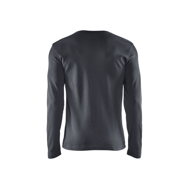 T-SHIRT 3314 1032 LÅNGÄRMAD MÖRKGRÅ M