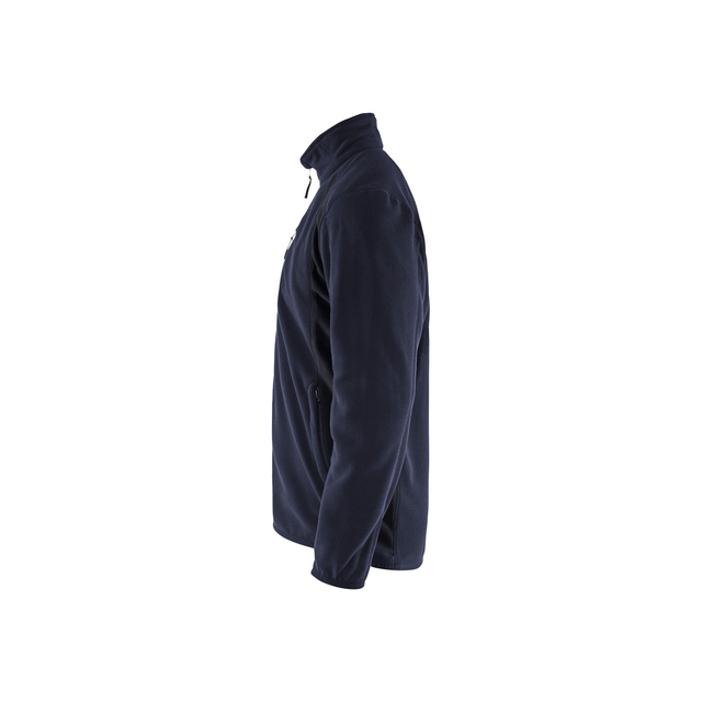 FLEECEJACKA 4730 2510 MÖRK MARINBLÅ/SVART XXL