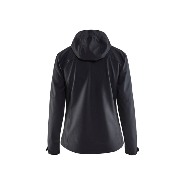 SOFTSHELLJACKA 4919 2517 DAM SVART/SILVER XXXL
