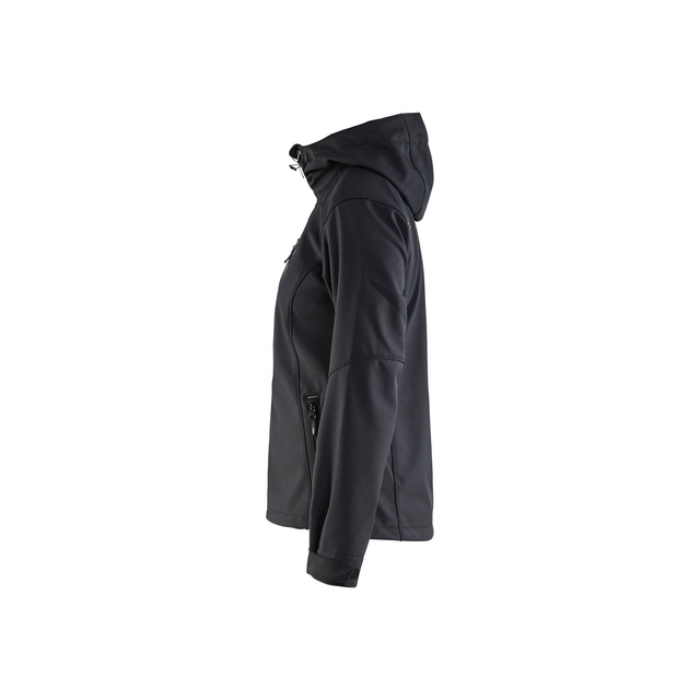 SOFTSHELLJACKA 4919 2517 DAM SVART/SILVER XXXL