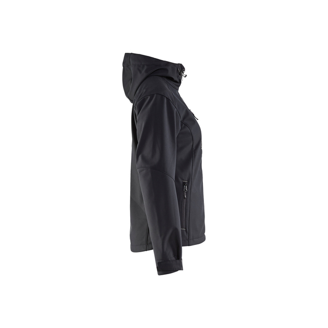 SOFTSHELLJACKA 4919 2517 DAM SVART/SILVER XXXL