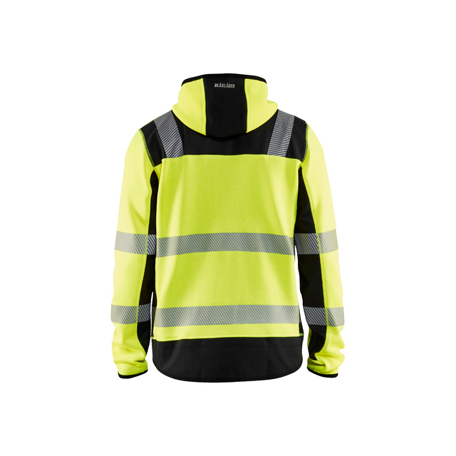 VARSELJACKA 4923 2120 STICKAD GUL/SVART M