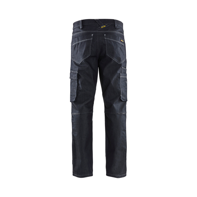 SERVICEBYXA 1439 1141 DENIM STRETCH MARINBLÅ C50