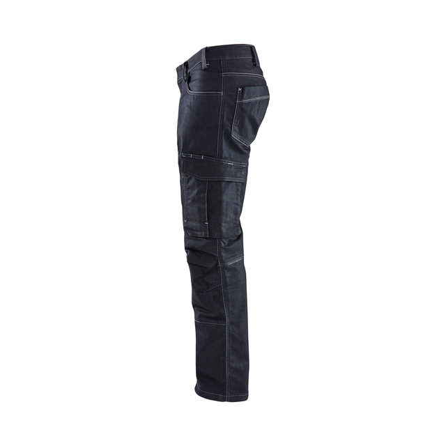 SERVICEBYXA 1439 1141 DENIM STRETCH MARINBLÅ C50