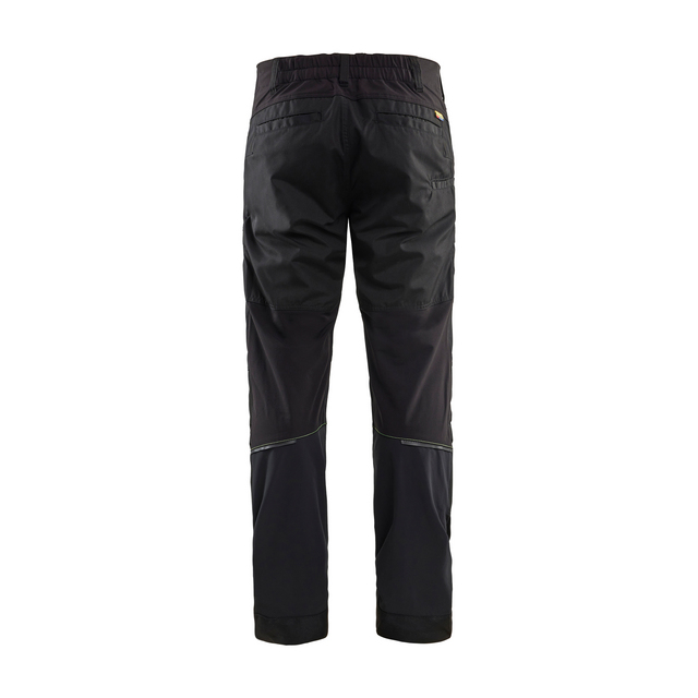 SERVICEBYXA 1456 1845 STRETCH SVART/VARSELGUL C50