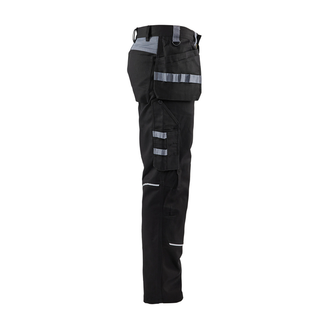 BYXA 1461 1516 FLAMSKYDDAD SVART/GRÅ C146