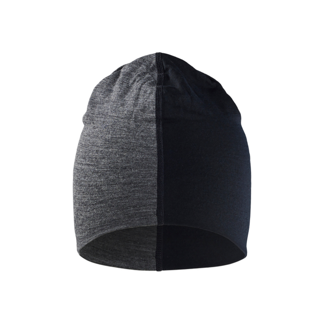 MÖSSA 2035 1734 100% MERINOULL GRÅ/SVART ONESIZE