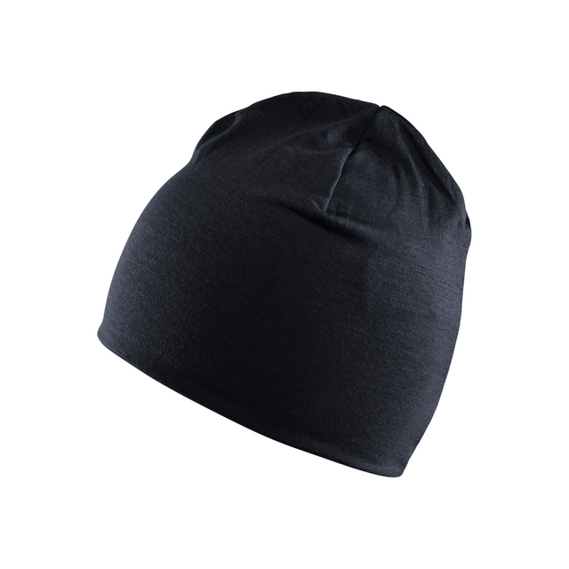 MÖSSA 2035 1734 100% MERINOULL GRÅ/SVART ONESIZE