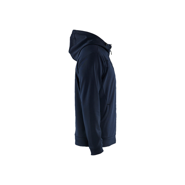 LUVTRÖJA 3363 2526 DRAGKEDJA MÖRK MARINBLÅ/SVART L