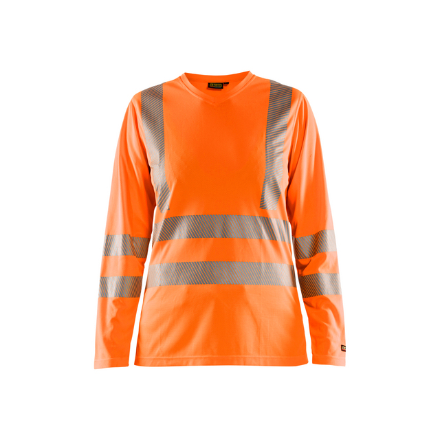 T-SHIRT 3485 1013 VARSEL UV-SK DAM VARSELORANGE XXXL