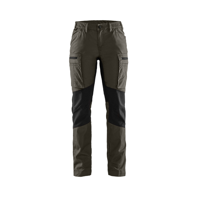 SERVICEBYXA 7159 1845 STRETCH DAM MÖRK OLIVGRÖN/SVART C40
