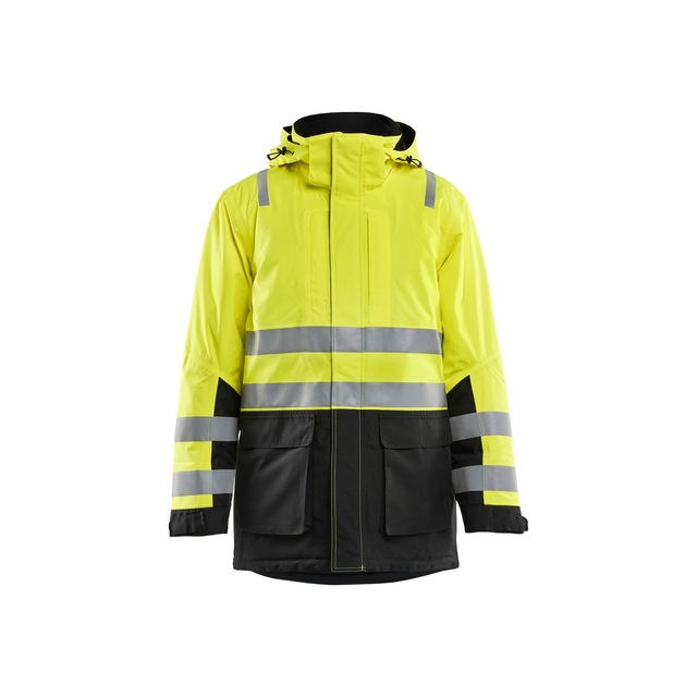 VARSELPARKAS 4495 1987 VARSELGUL/SVART XXL