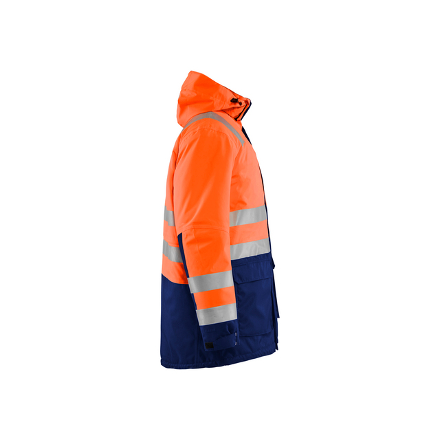 VARSELPARKAS 4495 1987 VARSELORANGE/MARINBLÅ XXL