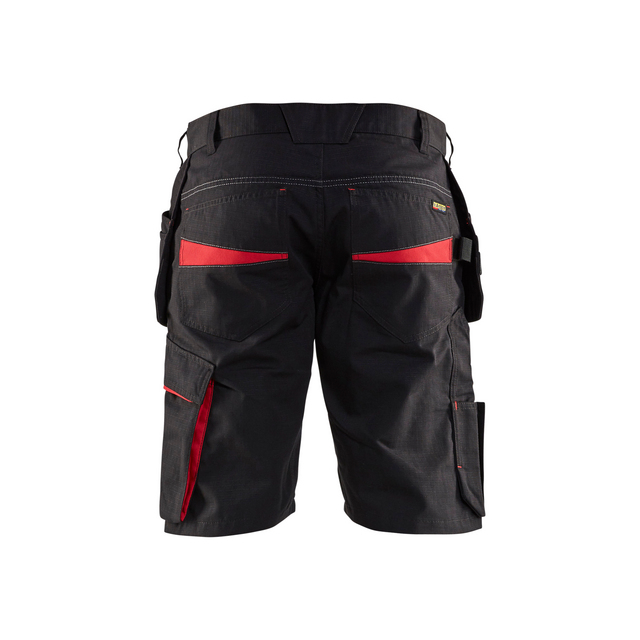 SERVICESHORTS 1494 1330 MED SPIKFICKOR SVART/RÖD C48