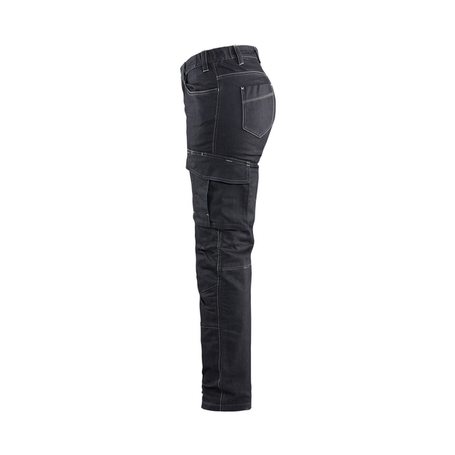 SERVICEBYXA 7140 1141 DAM DENIMSTRETCH MARINBLÅ D21