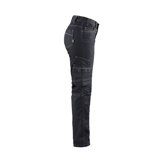 SERVICEBYXA 7140 1141 DAM DENIMSTRETCH MARINBLÅ D21