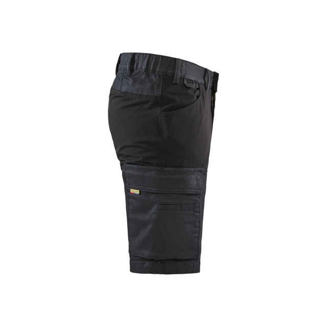 SERVICESHORTS 1437 1147 DENIM STRETCH MARINBLÅ/SVART C50