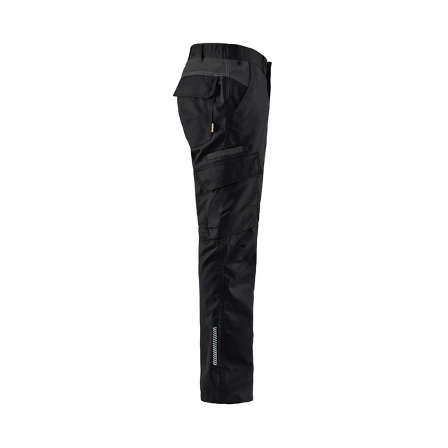 INDUSTRIBYXA 1444 1832 STRETCH SVART/MÖRKGRÅ C54