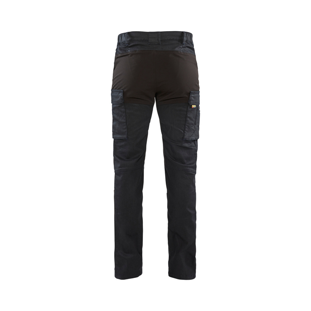 SERVICEBYXA 1457 1147 DENIM STRETCH MARINBLÅ/SVART D124