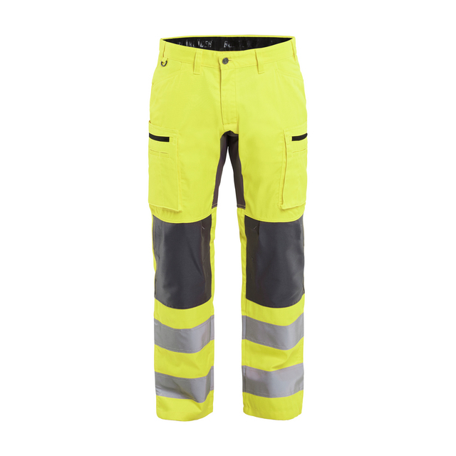 VARSELBYXA 1585 1811 STRETCH VARSELGUL/MELLANGRÅ C60