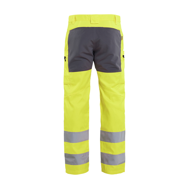 VARSELBYXA 1585 1811 STRETCH VARSELGUL/MELLANGRÅ C60