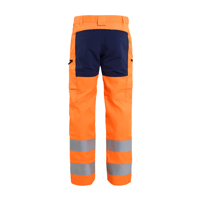 VARSELBYXA 1585 1811 STRETCH VARSELORANGE/MARINBLÅ D96