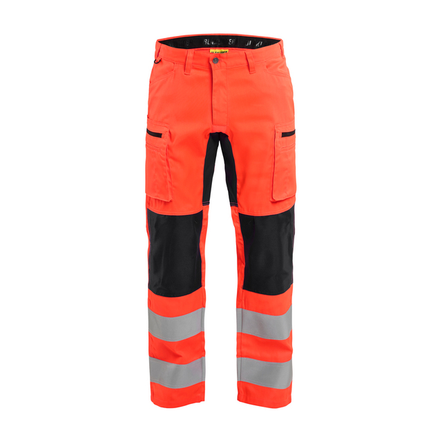 VARSELBYXA 1585 1811 STRETCH VARSELRÖD/SVART D96