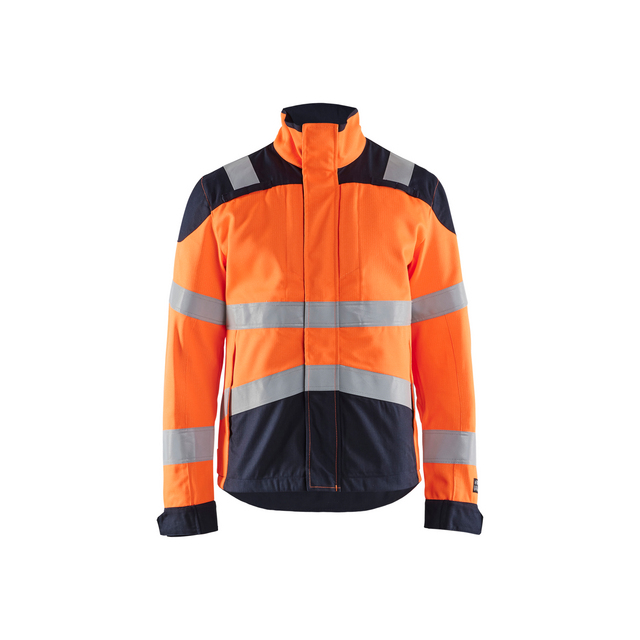 JACKA 4089 1513 MULTINORM INHERENT VARSELORANGE/BLÅ XXL