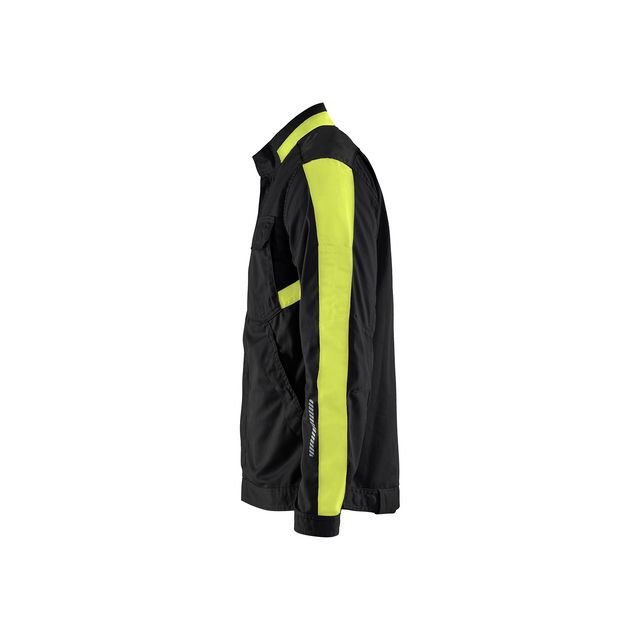 INDUSTRIJACKA 4444 1832 STRETC SVART/VARSELGUL M