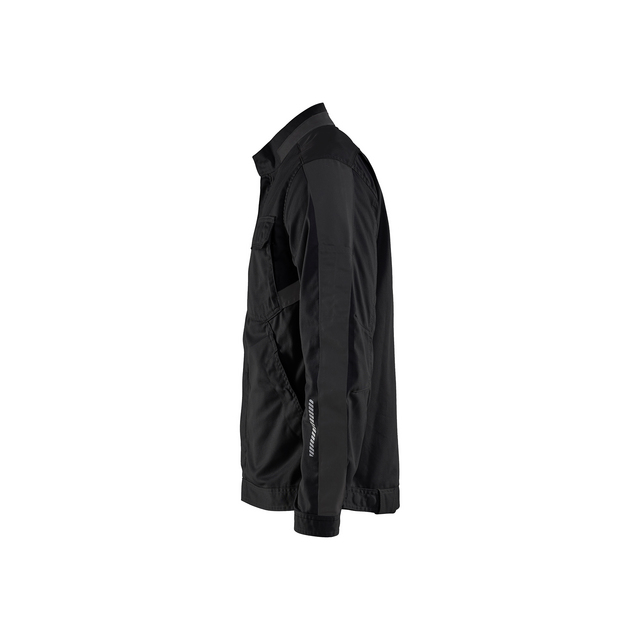 INDUSTRIJACKA 4444 1832 STRETC SVART/MÖRKGRÅ 4XL