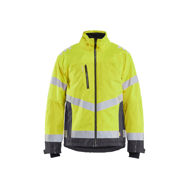 VARSELJACKA 4780 1977 VINTER VARSELGUL/MELLANGRÅ L