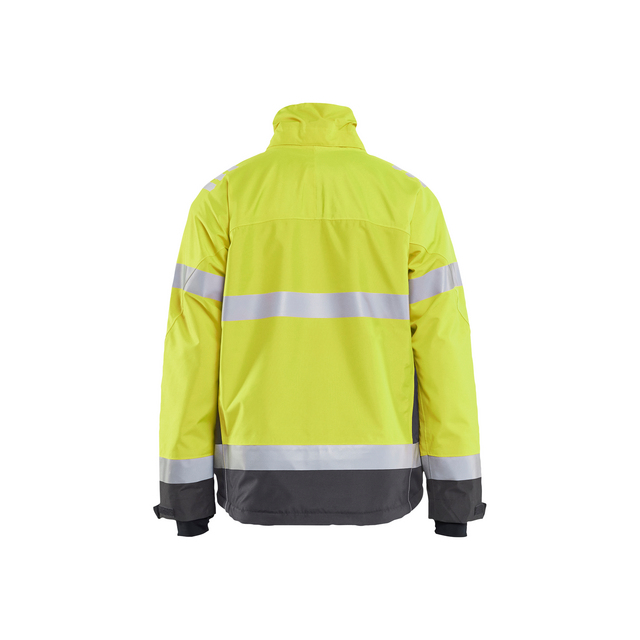 VARSELJACKA 4780 1977 VINTER VARSELGUL/MELLANGRÅ L