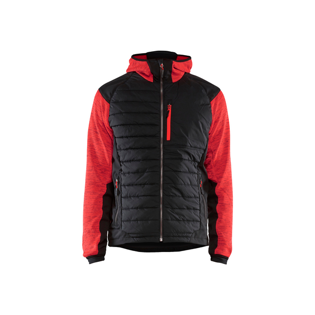 HYBRIDJACKA 5930 2117 RÖD/SVART M