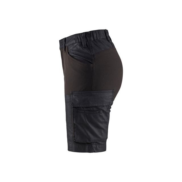 SERVICESHORTS 7137 1147 STRETCH DAM MARINBLÅ/SVART C40