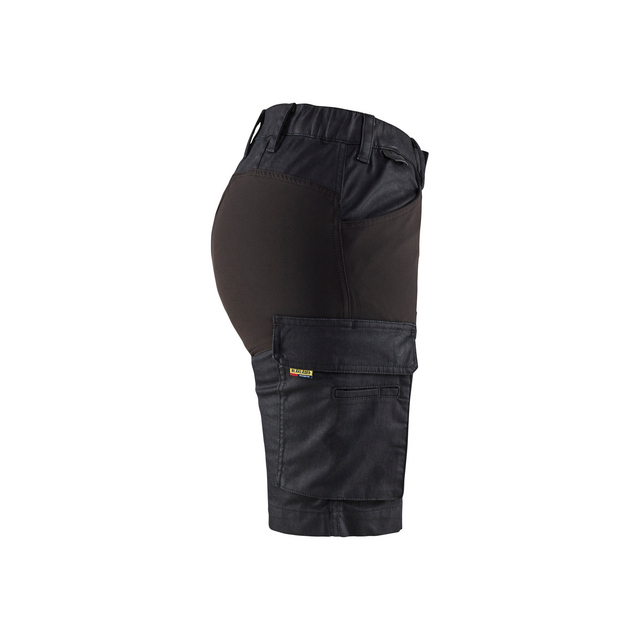 SERVICESHORTS 7137 1147 STRETCH DAM MARINBLÅ/SVART C40