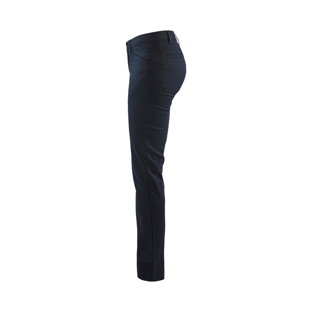 CHINOS 7165 1830 2-VÄGSSTRETCH DAM MÖRK MARINBLÅ D23