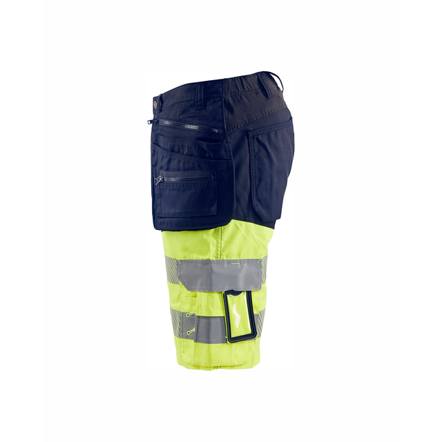 VARSELSHORTS 1596 1811 MARINBLÅ/VARSELGUL C60