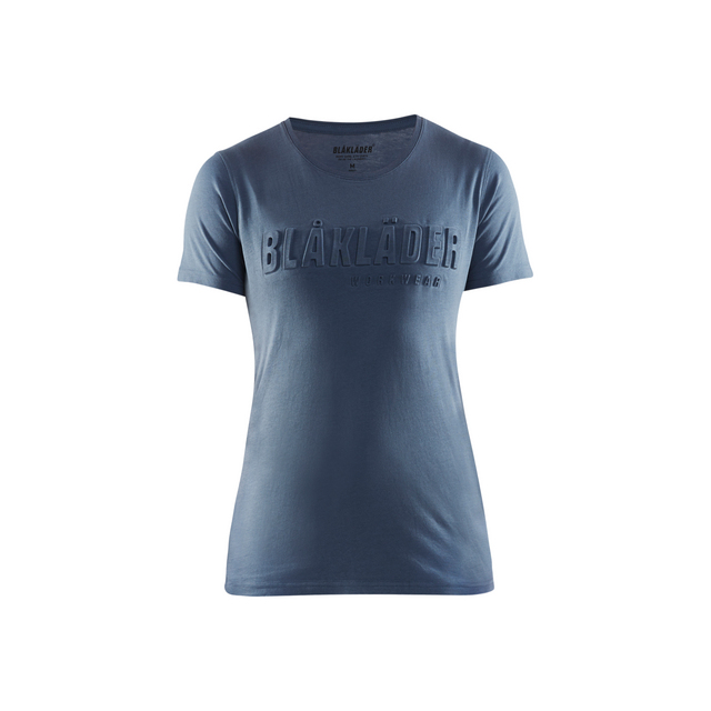 T-SHIRT 3431 1042 DAM 3D SMUTSBLÅ M