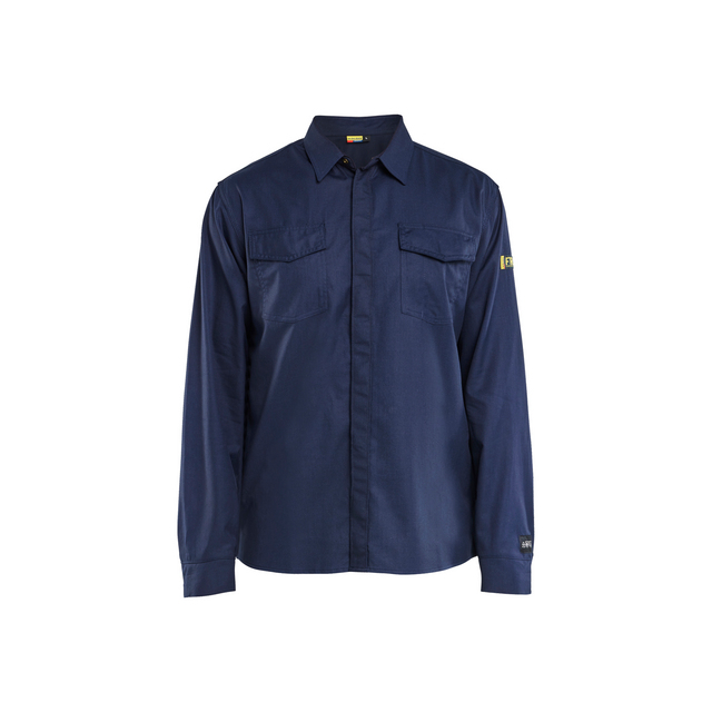 SKJORTA 3227 1515 FLAMSKYDDAD MARINBLÅ XXXL