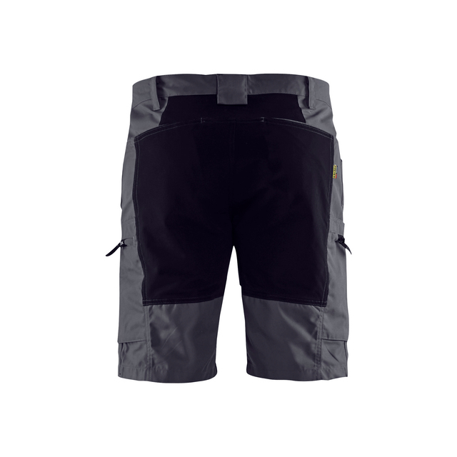 SERVICESHORTS MED STRETCH 1449 1845 MELLANGRÅ/SVART C52