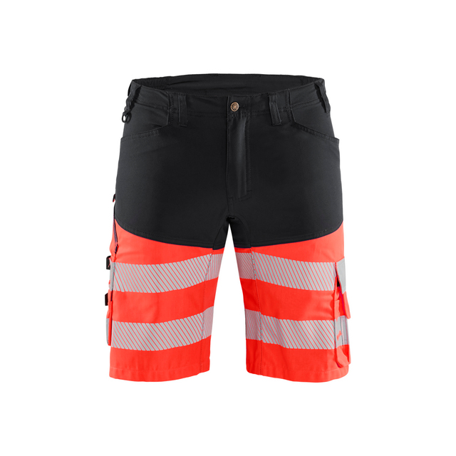 VARSELSHORTS STRETCH UTAN SPIKF 1541 1811 SVART/VRÖD C50