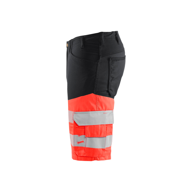 VARSELSHORTS STRETCH UTAN SPIKF 1541 1811 SVART/VRÖD C50