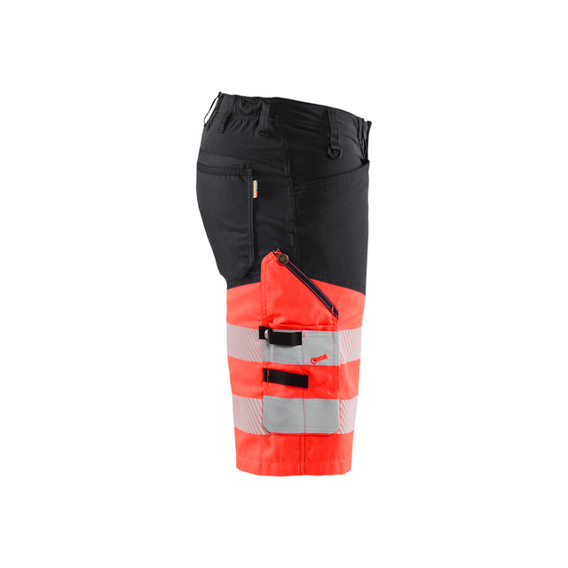VARSELSHORTS STRETCH UTAN SPIKF 1541 1811 SVART/VRÖD C50