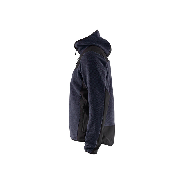 JACKA 5940 2543 STICKAD SOFTSHELL M MARINBL/SVART XXXL