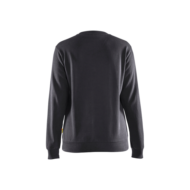 SWEATSHIRT 3408 1158 DAM MELLANGRÅ/SVART XS