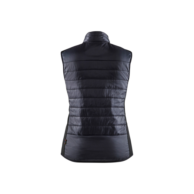 VÄST 3864 2030 VARMFODRAD DAM SVART/MÖRKGRÅ XL