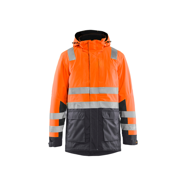 VARSELPARKAS 4495 1987 VARSELORANGE/MELLANGRÅ 4XL