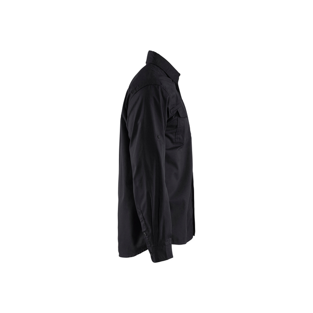 TWILLSKJORTA 3298 1190 SVART XL